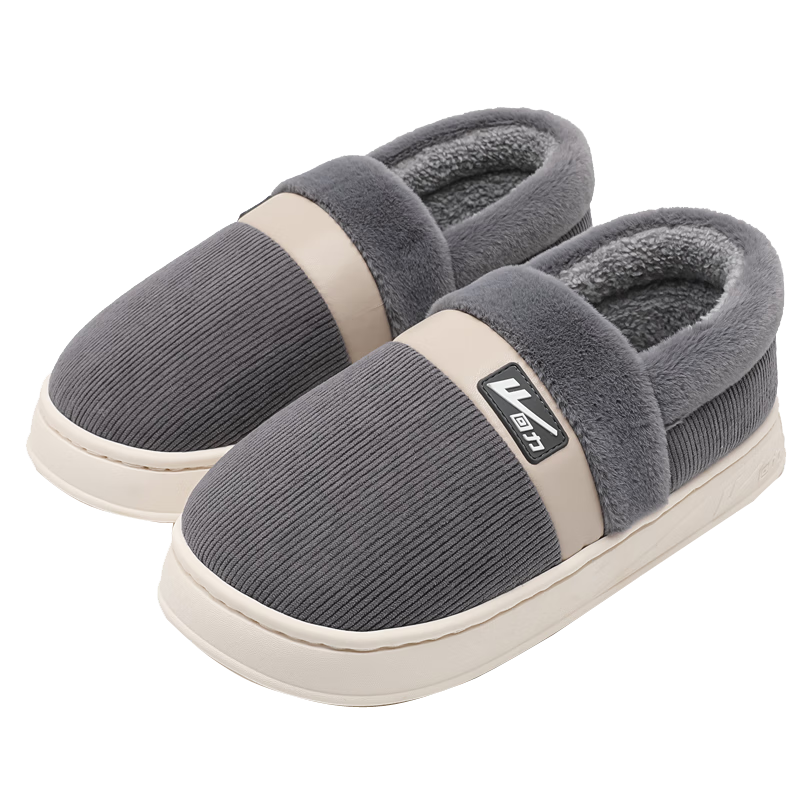 Huameijianbu Ice Bear Stepping on Poop Feeling Arch Support Soft Elastic Bathroom Indoor Outdoor Wear Non-Slip Slippers HM9811 Clove Green Size 37-38