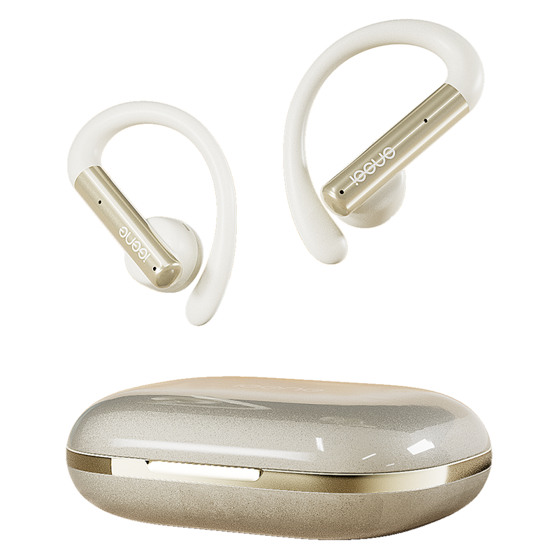IGene 2026 New 6.0 Bluetooth Bone Conduction Earphones Open-Ear Wireless Sports Running Long Battery Life Compatible with Apple Huawei Xiaomi