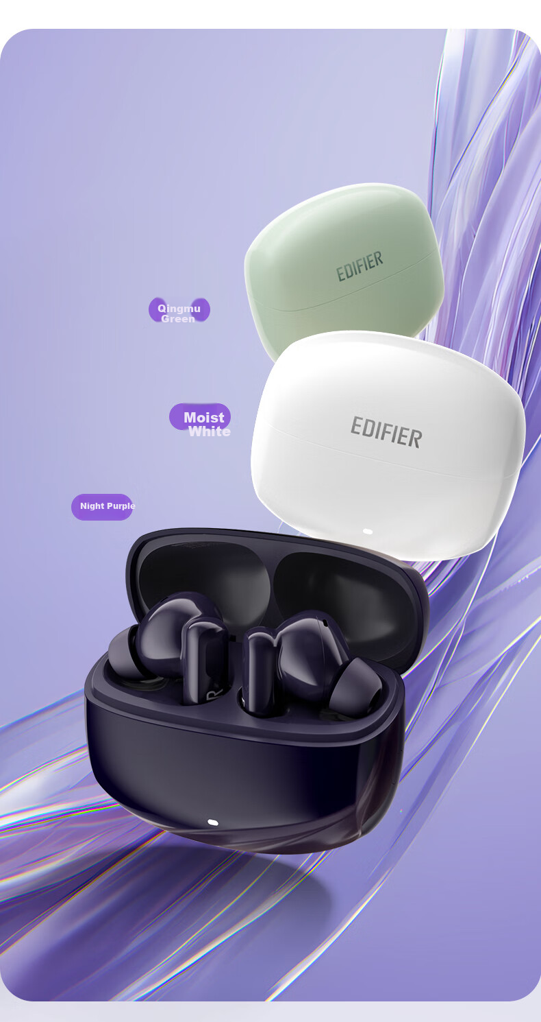 EDIFIER Lolli Pro 3i Active Noise Cancelling Bluetooth Headphones, Bluetooth 6.0 AI Translation, Compatible with Apple, Huawei, Xiaomi, OPPO Phones, Forest Gree 13