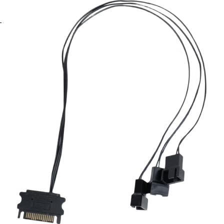 Контроллер LIANLI Wireless Series Universal Controller (Transmitter) - Черный (с дополнительным кабелем питания SATA)