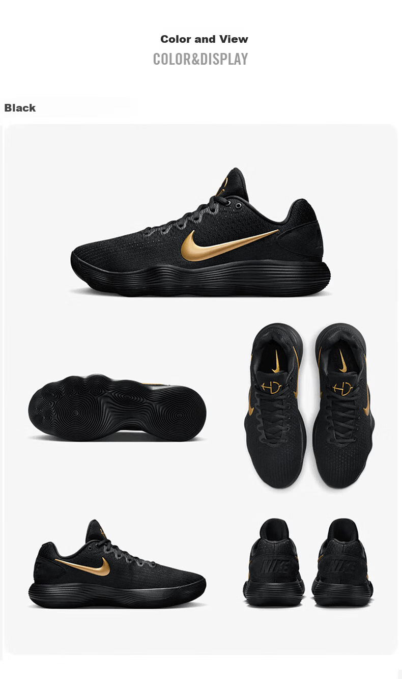 NIKE Men's Basketball Shoes, Hyperdunk Sneakers, IH0634-070 Black, Size 40.5 3