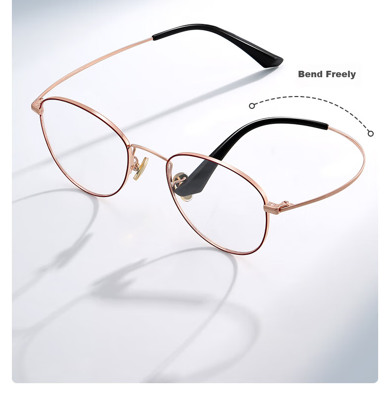 Pulais Reading Glasses for Women, Imported Ultra-Light Anti-Aging Blue Light Blocking High Definition Premium Comfortable Presbyopic Glasses 9041 250 Degrees 17