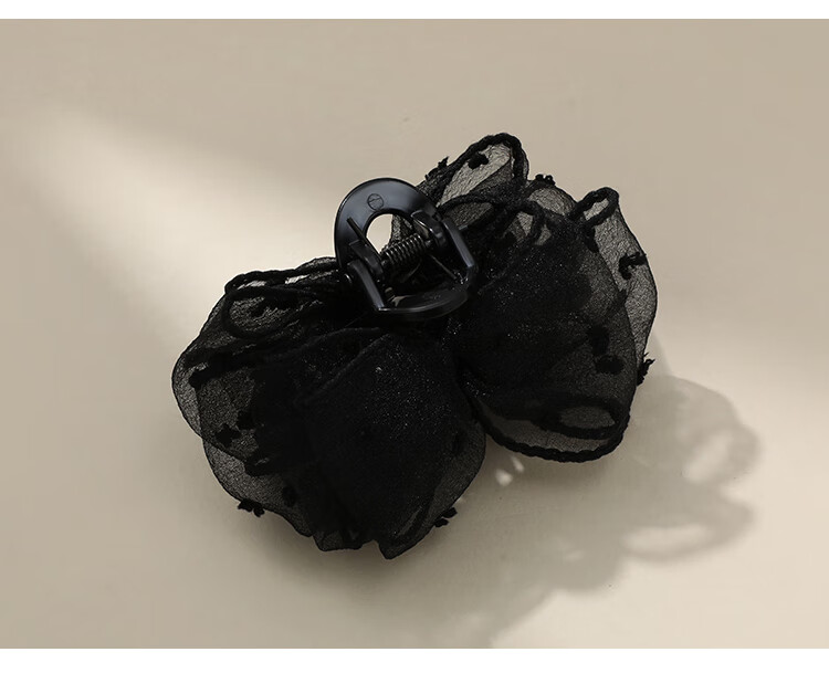 CHIMERA Sheer Polka Dot Bow Half-Up Hair Claw Clip Full-Up Hair Clip Hairpin for Women Birthday Gift 10