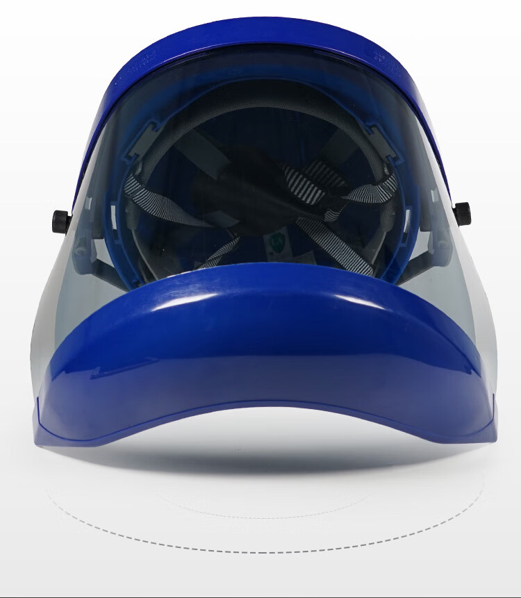 BLUE EAGLE FCA8 Arc Flash Resistant Face Shield 11.3 Cal Insulated Impact and Splash Protective Visor with Cap Mount (Helmet Not Included) 11