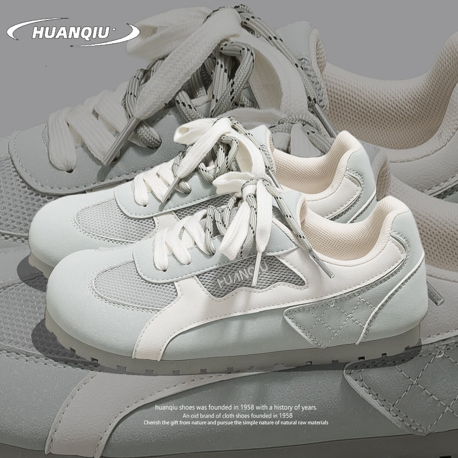 Global Puff Training Shoes for Women 2025 Summer New Breathable Women's Shoes Dopamine Soft Sole Lightweight Agan Shoes
