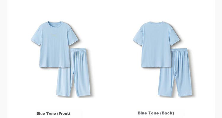 BALABALA Children's Pajama Set Summer Boys And Girls Home Wear Bamboo Fiber Breathable Comfortable for Outdoor Use 208225171204 7