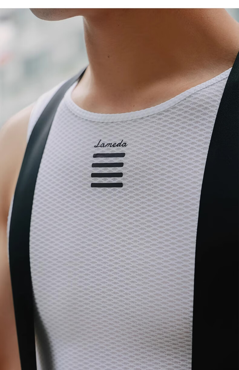 LAMEDA Moisture-Wicking Cycling Vest Sweat-Absorbing Base Layer Shirt for Men Road Mountain Bike XL/2XL 4