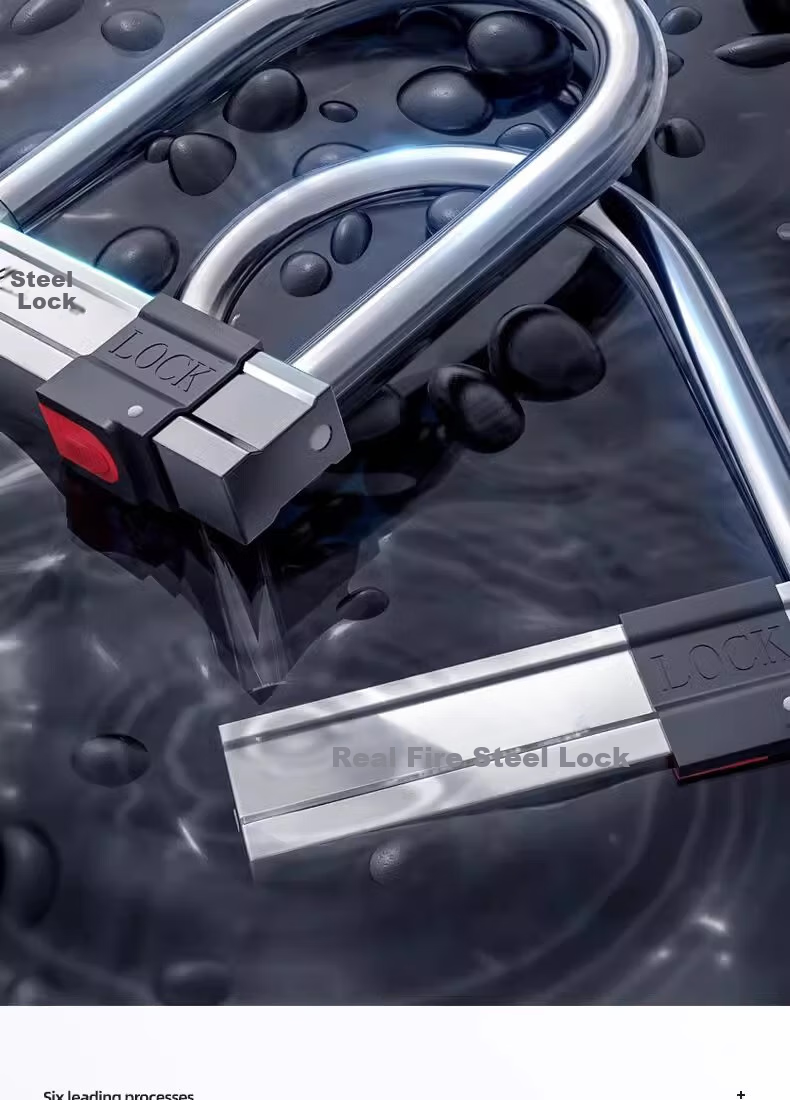 Phoenix U-Shaped Lock Motorcycle Lock Electric Bike Lock Bicycle Anti-Theft Lock Single Bike Hydraulic Cutter U-Shaped Lock 12