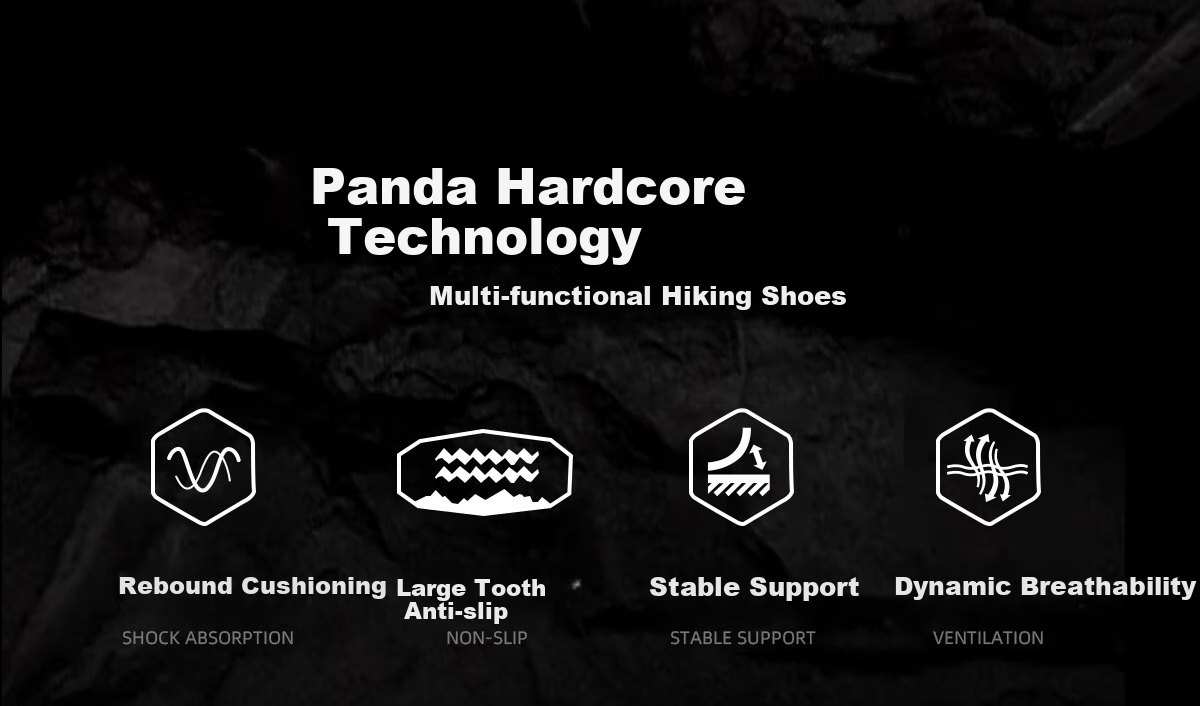 Xiongmao Luotuo Series Women's Hiking Shoes, Spring And Summer, Non-Slip, Wear-Resistant, Lightweight Sports Climbing Shoes, 612X Women's Size 36 2