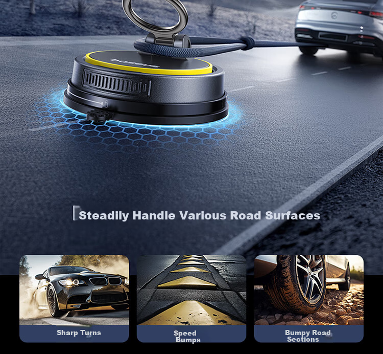 Baseus Car Phone Holder, Magnetic Vacuum Suction Cup, for Car Navigation And Dashboard, Universal Fit, New Model 2026 10