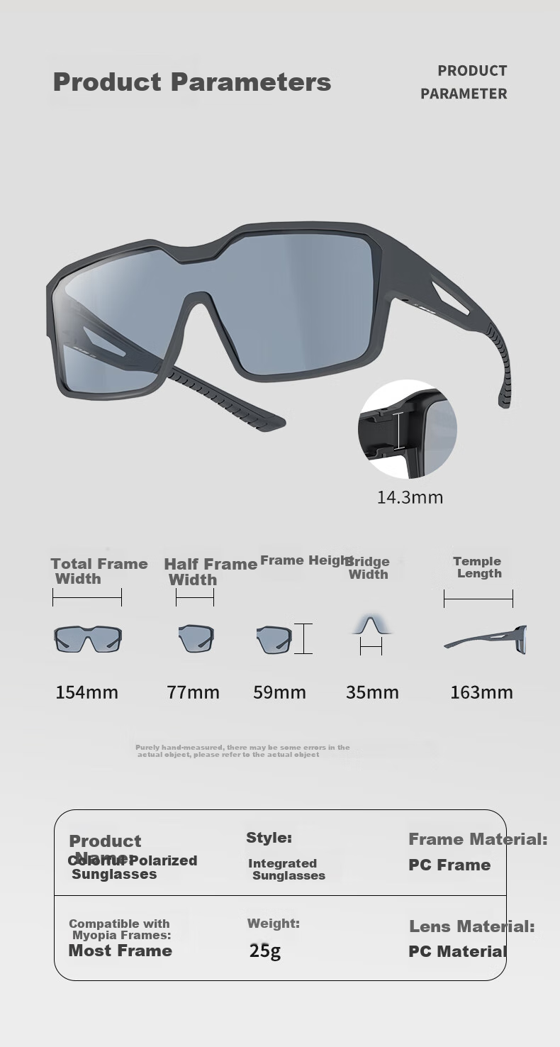GUB Cycling Glasses, Myopia Over Glasses, for Men And Women, Outdoor Running, Mountain Climbing, Road Biking, Mountain Biking, Protective Goggles, Windproof And Dustproof Lenses 9