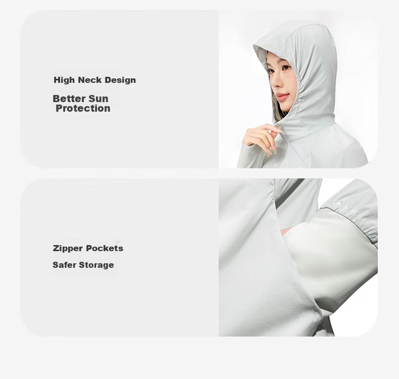 CAMEL Outdoor Original Yarn Sun Protection Jacket Cloud Feel Slim Breathable Sun Protection Coat A25BATG111 S 25