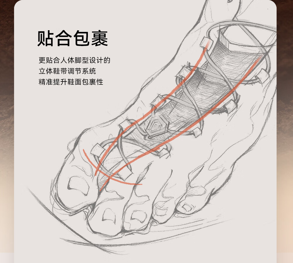 KAILAS C4 Trail Running Shoes, Outdoor Sports Breathable Lightweight, Good Grip And Shock Absorption, Low-Top Running Shoes for Me 4