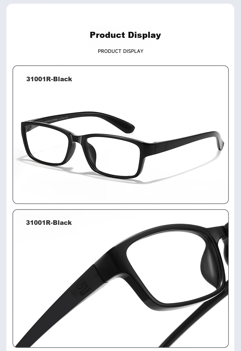 SHOW COOPERS Reading Glasses with Blue Light Protection, TR Frame for Middle-Aged And Elderly Men And Women, Stylish Presbyopic Glasses 31001 4