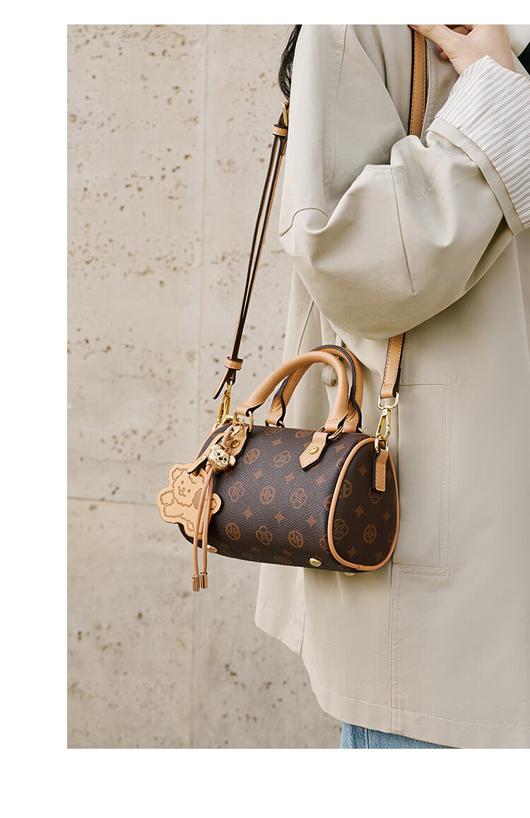Aokang Women's Trendy Light Luxury Handbag Large Capacity Crossbody Shoulder Bag Birthday Gift for Girlfriend on Women's Day 10