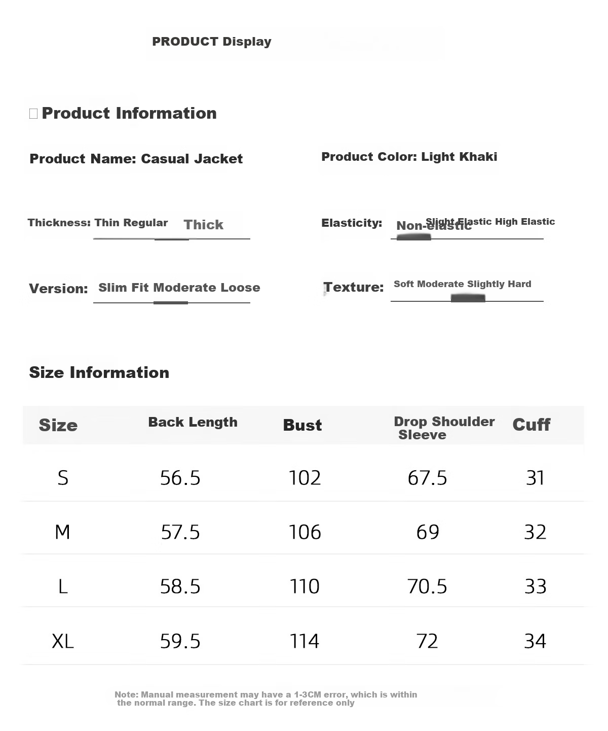Taxiang British Style Short Windbreaker for Petite Women, Loose-Fitting Short Jacket, Versatile Casual Outerwear for Spring And Autumn, T51D025 8