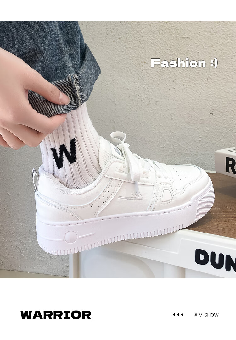Huili Official Women's Shoes, 2026 Summer New Style, Classic Versatile Casual Sneakers for Women, White And Red, Size 35 18