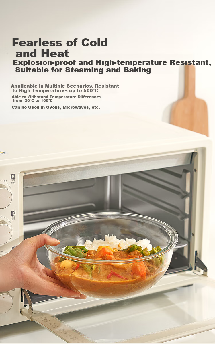 JD Original Bowl, Food-Grade Household Soup Noodle Bowl, Dining And Noodle Utensils, Microwave-Safe Bowl, 2L 6