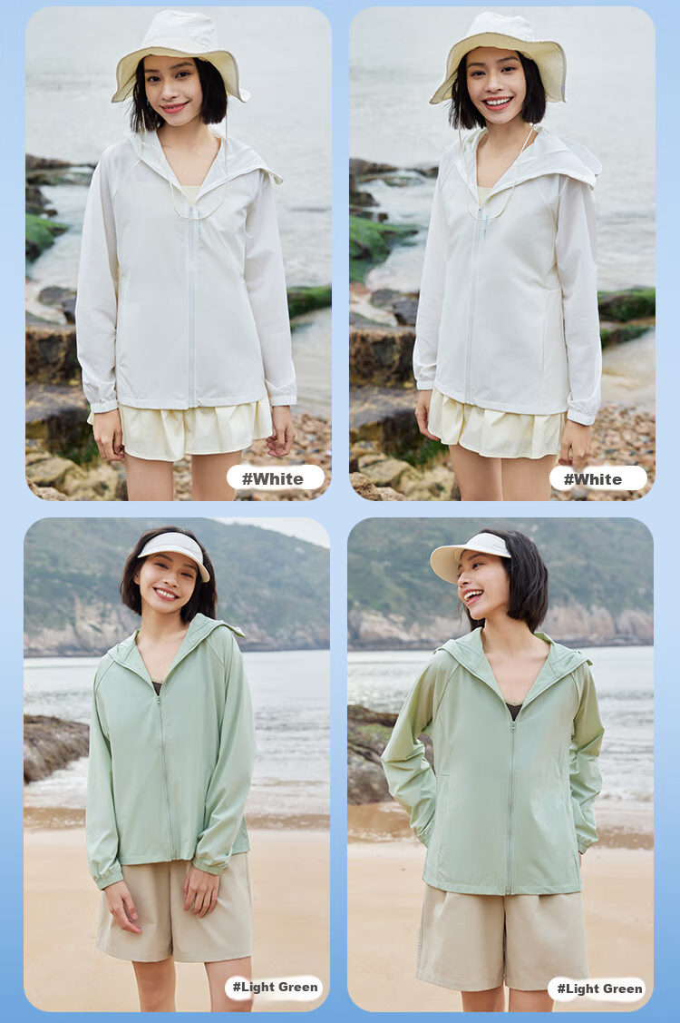 Xiongmaoxiangban Ice Silk Sun Protection Clothing for Women And Men, UV-Resistant, Summer 2025 New Style, Loose-Fitting Breathable Thin Sun Protection Garment for Both Sexes 11