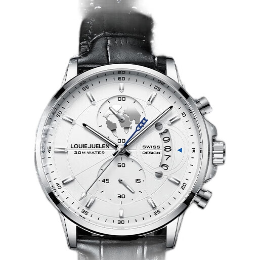 LOUIE JUELEN Swiss Certified Мужские часы, полностью автоматические механические/кварцевые, деловые, высококачественные, наручные часы для студентов, подарок для парня