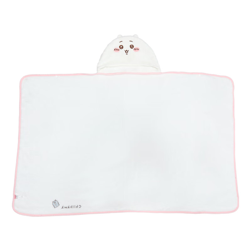 MINISO Chiikawa Series Casual Blanket Gii Hooded Shawl Blanket Nap Blanket Winter Birthday Gift