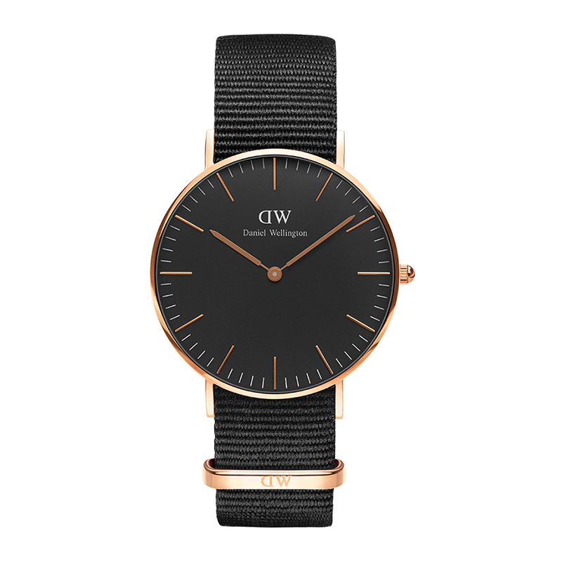 DanielWellington DW Men's Watch, Solid Color Woven Texture, Simple And Fashionable, European-Style Quartz Wristwatch, Birthday Gift for Boyfriend, DW150