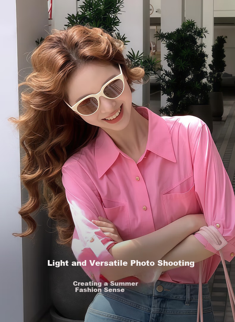 LOHO 2026 New Retro Cat-Eye Sunglasses for Women, UV Protection Sunglasses for Men, High-End Eyewear, Sun Protection Goggles 4