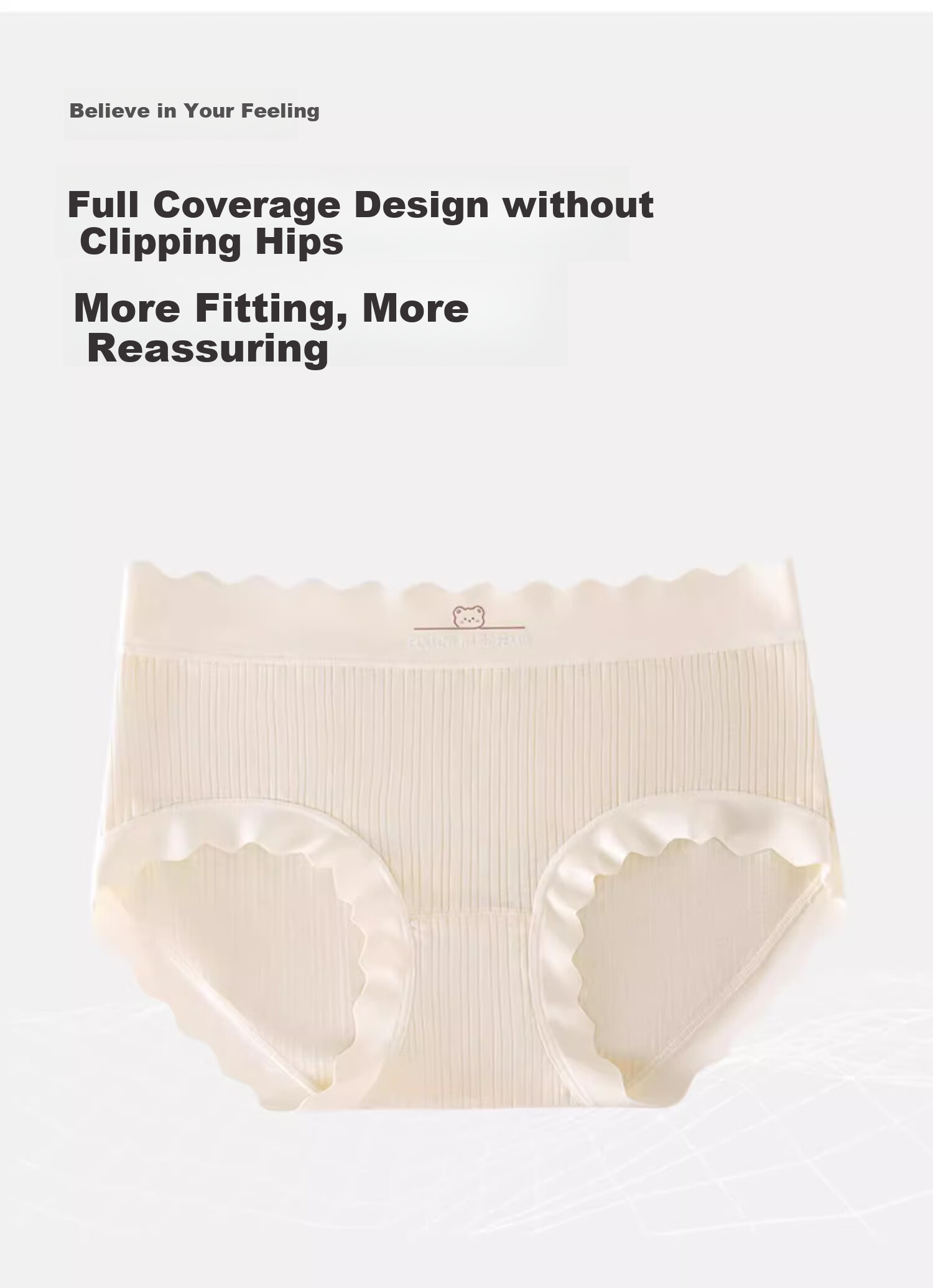 Dushiliren Women's Underwear, Pure Cotton, 7A Grade Antibacterial Crotch, Ladies' Thin Seamless Breathable Non-Stuffy Triangle Shorts, Spring And Summer New Style 10