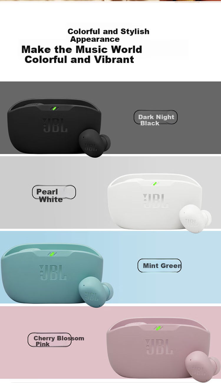 JBL WAVE BUDS 2 True Wireless Bluetooth Earphones, Active Noise Cancellation In-Ear Headphones for Calls And Music, Compatible with Apple, Huawei, Xiaomi Phones, White 11