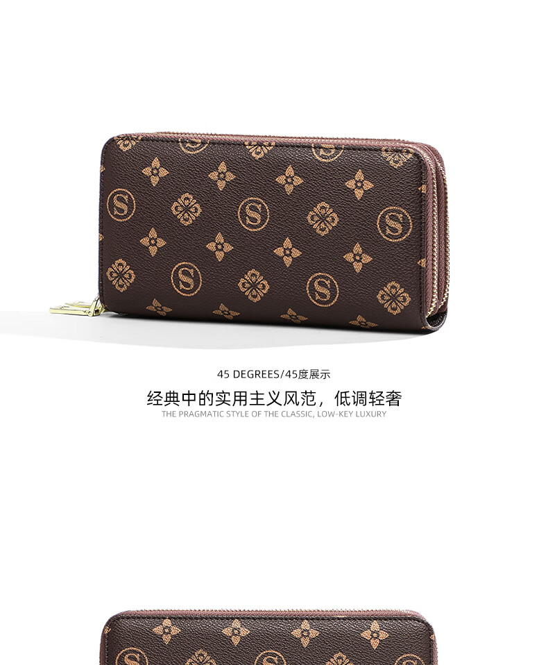Aiqinghai Wallet for Women, Coin Purse, Money Clip, ID Card Holder, All-In Luxury Brand, Birthday Gift, High-End Feel, for Girlfriend Or Wife 3
