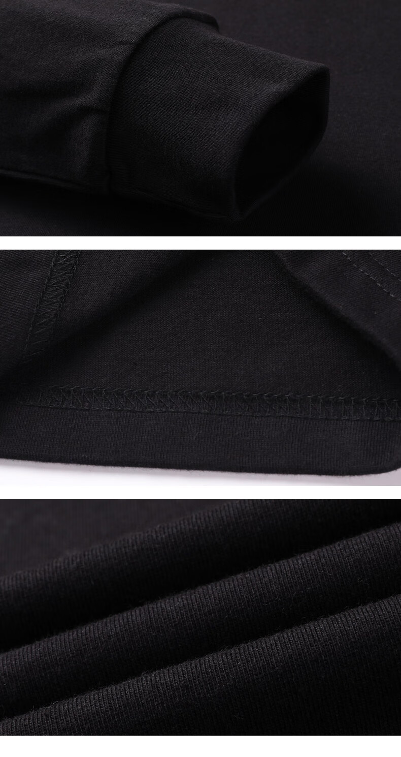 ROMON Men's Spring and Autumn Cotton Loose Long Sleeve Casual Fashion Pullover Sweatshirt 13