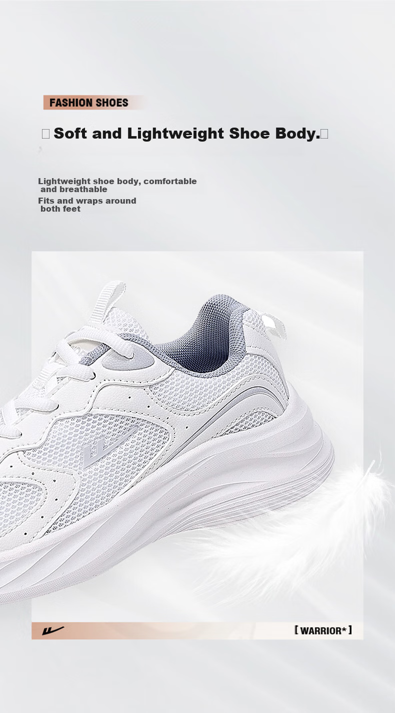 Huili Official Women's Shoes, Summer Breathable Mesh Sneakers, White Women's Shoes, Running Shoes for Women, Black, Size 36 9