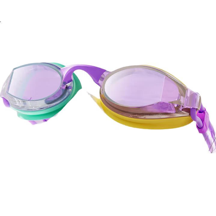 WATERTIME / Shuichuan Swimming Goggles, Anti-Fog Coated Lenses, Professional Waterproof Swim Glasses for Adult Men And Women, Pengpai Blue