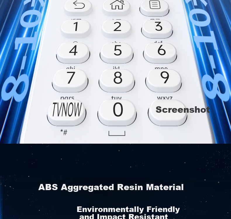 Dongpuli Infrared Remote Control Compatible with Haier TV Models LE32/40A7100L LE50/55A7100L 5