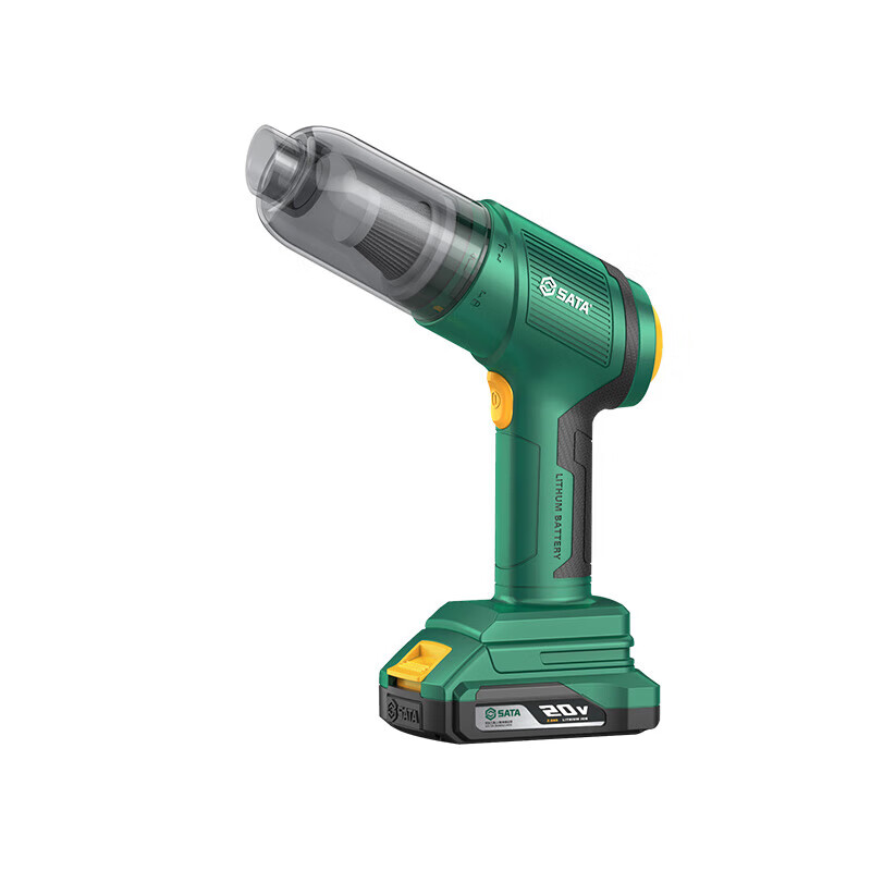 SATA Car Vacuum Cleaner, Brushless High Suction Power, Household And Vehicle Use, Cordless Handheld, High-Power Desktop Dust Removal Machine D05133