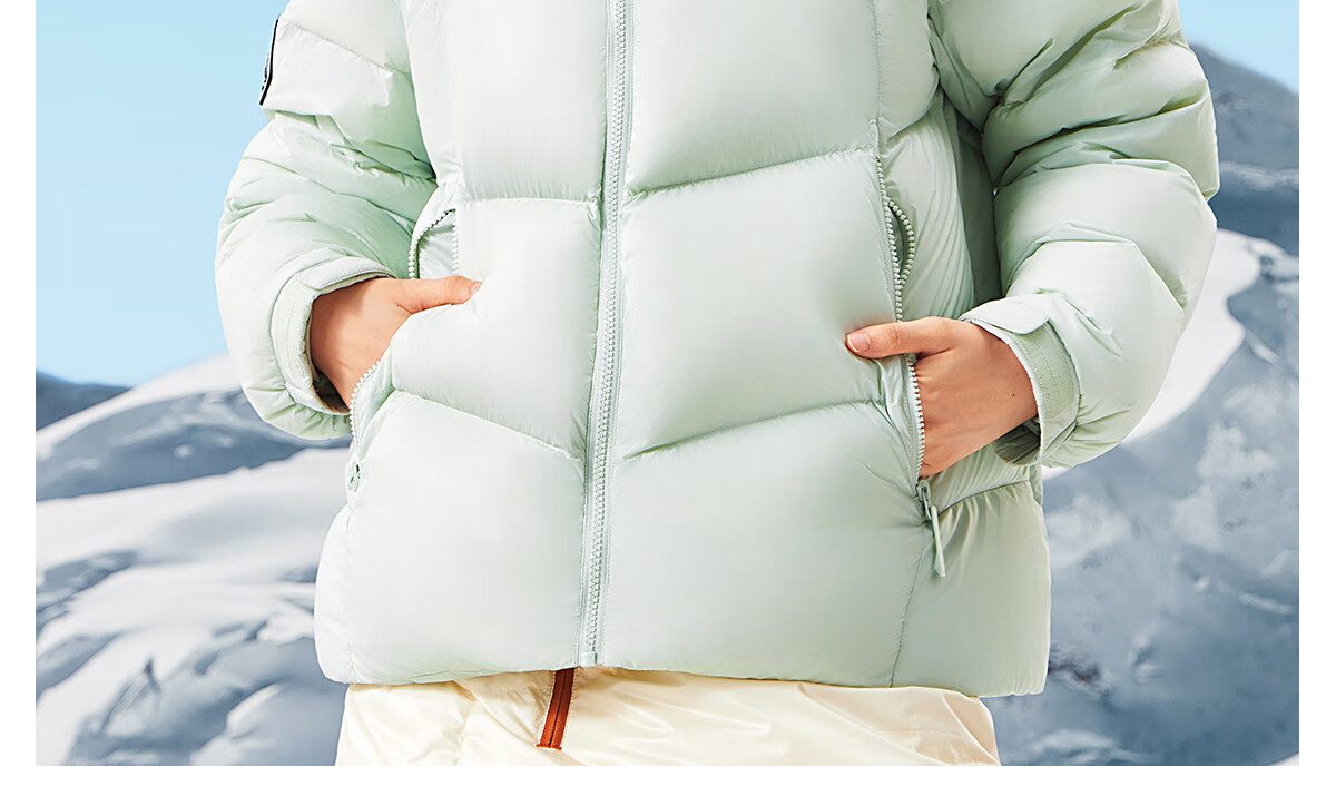 CAMEL Flame Mountain PRO Goose down Jacket, Dilire Hotba's Style, for Men And Women, Winter Thickened Couple's down Coat, M35CR07101A 9
