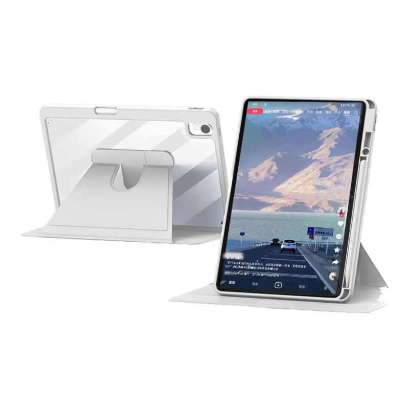 MAGUS Compatible with Huawei MatePad 11.5 Case, 2025 Huawei Tablet Qingyun C7/Air 11.5/Third-Generation Qingyun C5 Second-Generation Protective Cover with Pen Slot And Stylus Set
