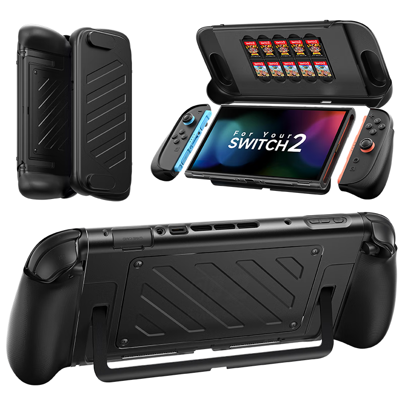 JSAUX Jiusuo Switch 2 Protective Case Full Coverage, Suitable for Nintendo Switch 2 Storage Case, NS2 Protective Case, Shockproof And Drop-Resistant Console Protective Cover Accessory
