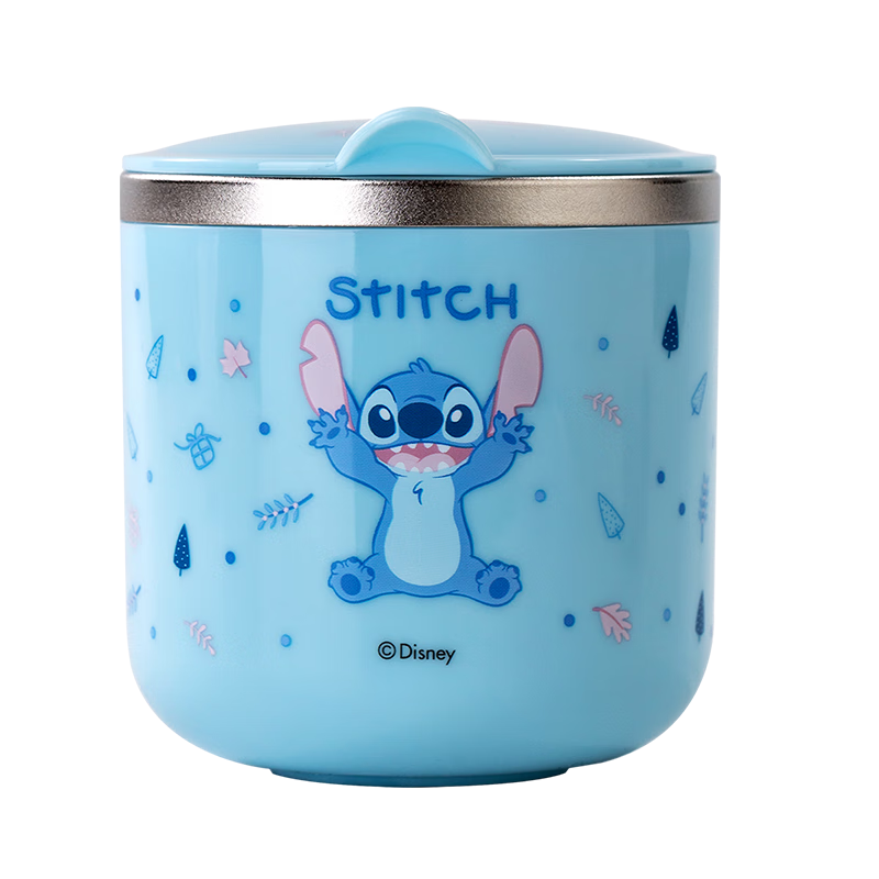Disney Kids Milk Cup with Lid, 3-6 Years, Graduated Breakfast Cup, Durable Coffee Cup for Toddlers