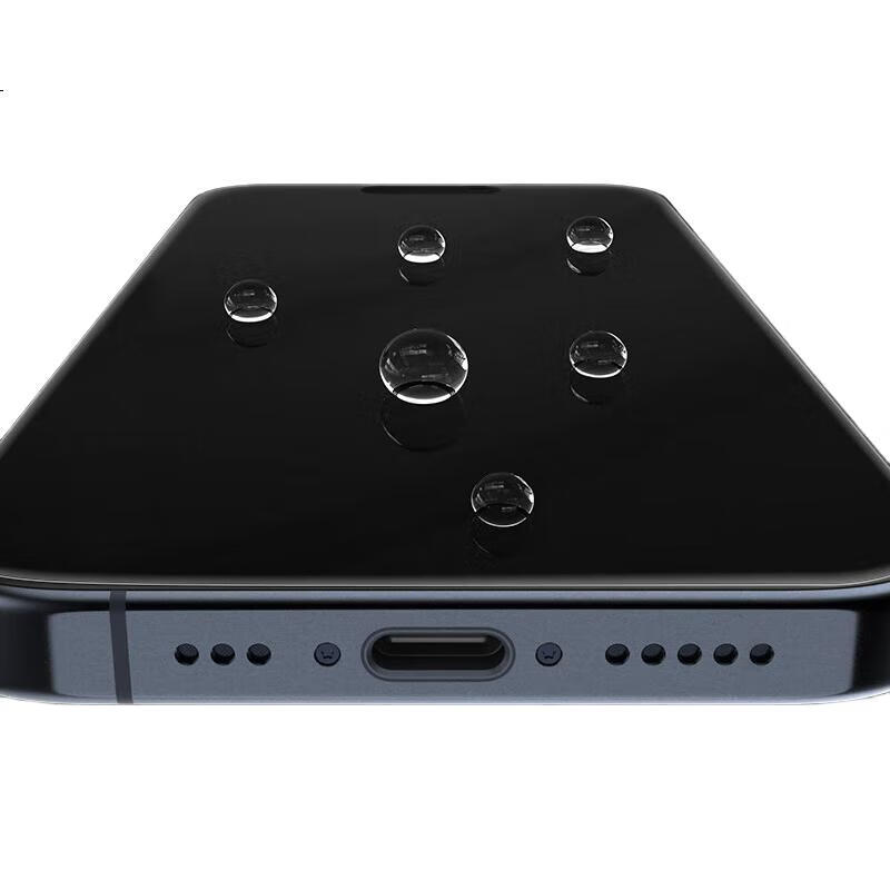 Защитное стекло Lanxingxiansheng для iPhone 15 Pro Max, полноэкранное, HD, антибликовое, противоударное