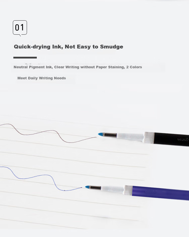 Uni Mitsubishi Neutral Pen Refill UMR-87, Compatible with UMN-152/105/155/307 Pens, 0.7mm, Blue, Pack of 12 3
