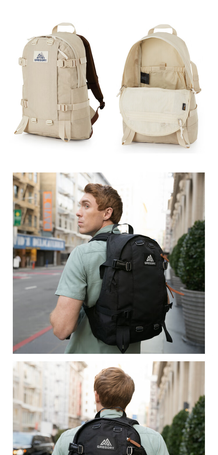 GREGORY Gregory Backpack Short Trip Outdoor Travel Large Capacity Urban Casual Lightweight Unisex 09J 7