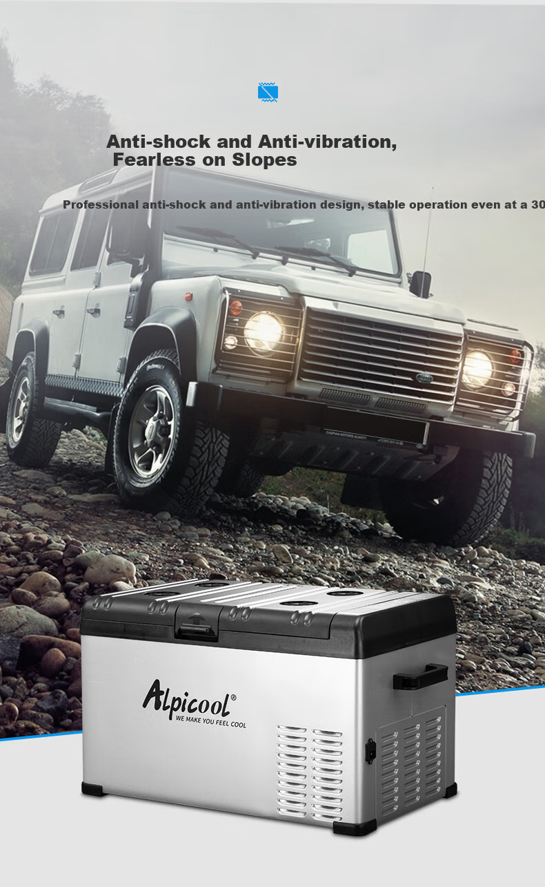 Alpicool Car Refrigerator C40, Dual-Use for Car And Home, Compressor-Freezing And Refrigeration, Mini Quick-Freeze Fridge for Dormitory And Office 11