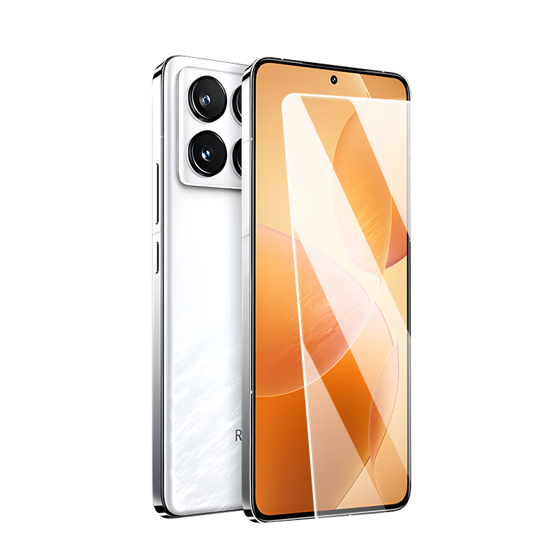Защитное стекло Smorss для Xiaomi Redmi K70/K70 Pro/K70e, полное покрытие, высокая четкость, защита от падений и отпечатков пальцев, 2 шт.