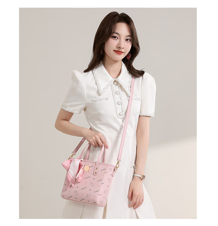 Mesuca X Melody Basket Bag, Women's New Crossbody Bag, Printed Gift Box, Birthday Present for Wome 3