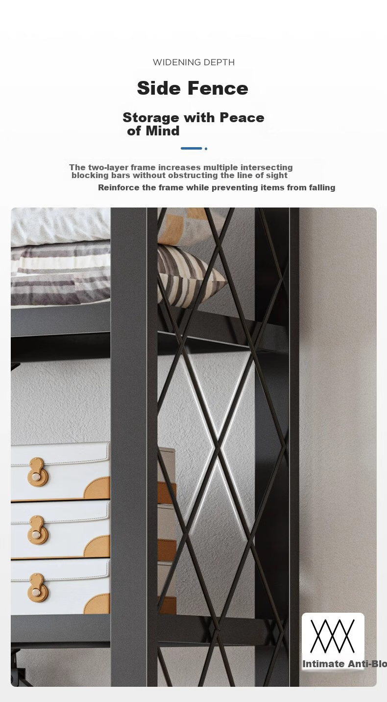 Shanshanmuyi Floor-Standing Bookshelf, Home Storage Rack without Installation, Student Steel Storage Shelf 4