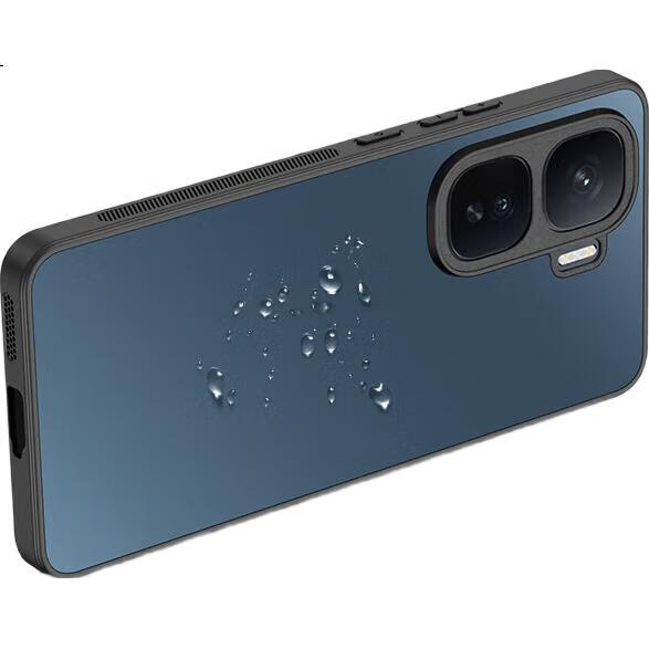 Чехол HotFire для Vivo IQOO Neo10/Neo10 Pro, AG Frosted, противоударный, синий