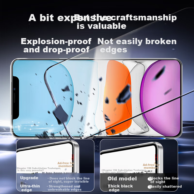 Защитное стекло для экрана KOOLIFE для Apple iPhone XR/11, ультратонкое, полное покрытие, HD Clear, защита от царапин, защита от отпечатков пальцев
