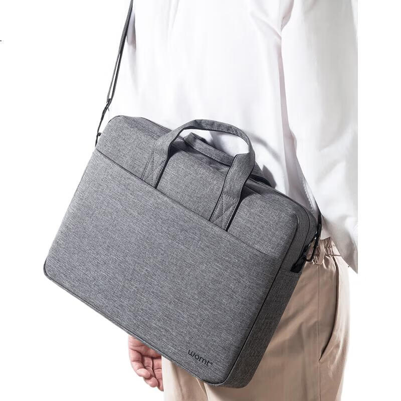 Рюкзак WOMT Commuter, для ноутбука 13/14 дюймов, унисекс, темно-серый
