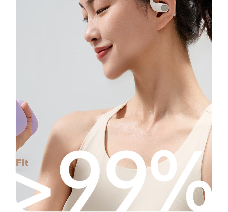 UGREEN HiTune S7 Air [Major Upgrade] Bluetooth Earphones, In-Ear Bone Conduction Open-Style Sports Running Translation Headphones, Compatible with Apple Huawei Xiaomi Black 15